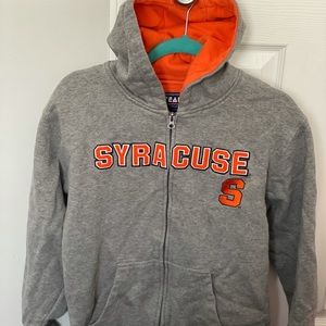 Syracuse University zip up hoodie